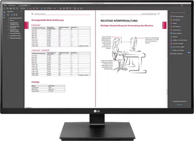 Produktbild von 27BN65QP-B LG 27BN65QP-B computer monitor