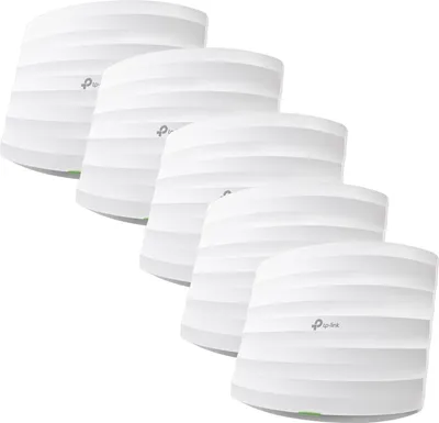 Immagine prodotto di TP-LINK EAP245(5-PACK) - 1750 Mbps - 450 Mbps - 1300 Mbps - 10,100,1000 Mbps - 2,4 - 5 GHz - IEEE 802.11a,IEEE