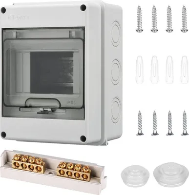 Produktbild von Sicherungskasten Feuchtraumverteiler Aufputzverteiler Kleinverteiler IP65