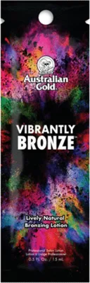 Image de Australian Gold Vibrantly Bronze Lait Autobronzant Visage & Corps Effet Immédiat et Progressif 15 ml