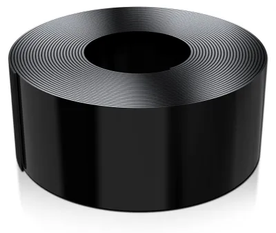 Obrázek produktu pro Flexibilní zahradní obrubník z PE, délka 10 metrů, šířka 10 cm, barva černá