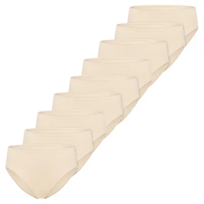 Produktbild von Schiesser 9er Pack Essentials Baumwolle Slip Optimale Passform, Angenehm auf der Haut, Weiche und schmale Abschlüsse