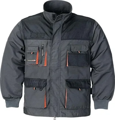 Immagine prodotto di Giacca da lavoro grigio scuro/arancio taglia 60