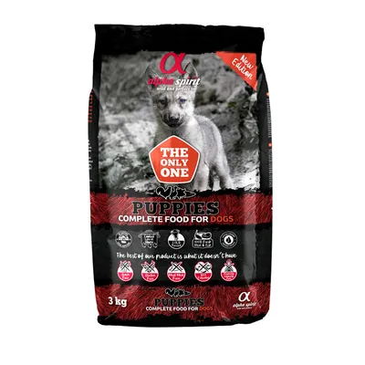 Produktbild von Alpha Spirit 8436586310233, Welpe, jede Rasse, Fleisch, Fisch, 3 kg