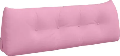 Image de vidaXL Dossier Coussin Rose 140 x 24 x 50 cm Tissu