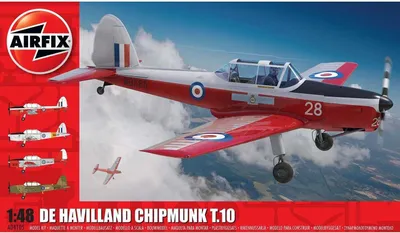 Image de Airfix A04105 De Havilland Chipmunk T.10 modèle d'avion en kit 1:48 en