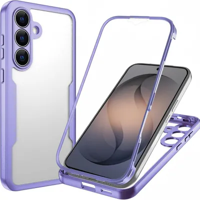 Obrázok produktu pre Techsuit – ColorVerse 360 Series + Screen Protector 360° ochranné puzdro s ochranou displeja pre Samsung Galaxy S26 – fialové