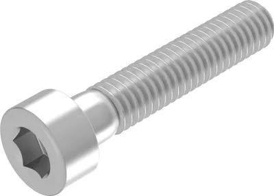 Produktbild von SECCARO Zylinderschraube M8 x 40 mm, Edelstahl V2A VA A2, DIN 912 / ISO 4762, Innensechskant, Teilgewinde, 20 Stück