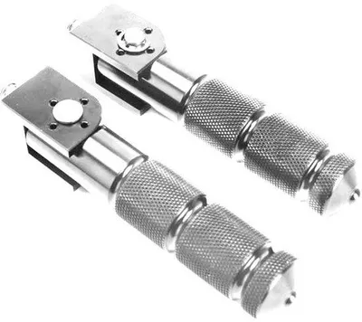 Obrázok produktu pre Pedál na bicykel z hliníkovej zliatiny – 1 ks – univerzálny – 8 mm – sklopný o 90 stupňov – strieborný