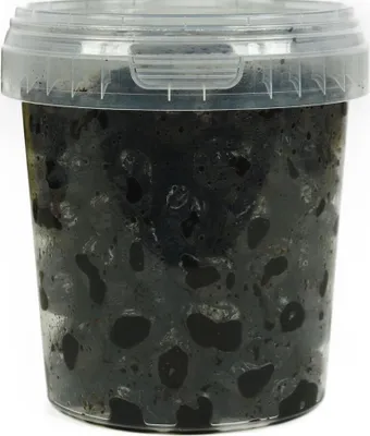 Obrázek produktu pro Hymor marocké olivy 5× 595 g černé olivy v solném nálevu – olivy z Maroka.