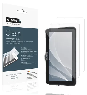 Image de 2x Protection ecrán pour Carpuride W602S Pro mat Verre souple Film Protecteur 9H dipos
