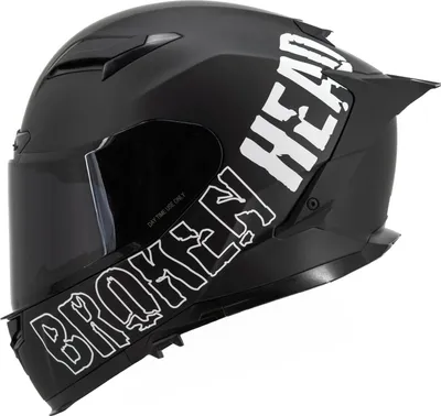 Produktbild von Broken Head Street Division Black Edition Mit Schwarzem Visier : + Visier schwarz XXL (63-64 cm) Visier: + Visier schwarz Größe: XXL (63-64 cm)