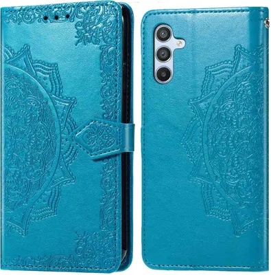 Obrázek produktu pro imoshion Mandala skládací pouzdro Samsung Galaxy A56 - tyrkysové