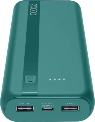 Produktbild von Cellularline Power Bank Essential 20.000, Blau