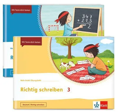 Produktbild von Mein Anoki-Übungsheft - Paket Richtig schreiben / Richtig rechnen 3