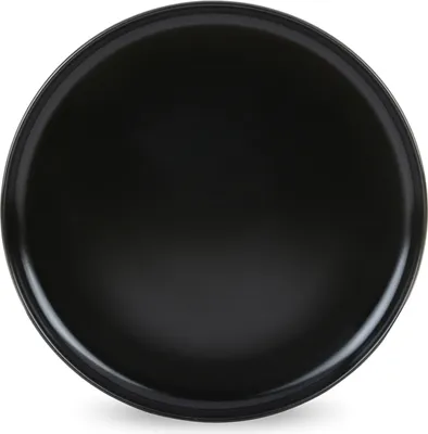Produktbild von Konsimo Kombiservice VICTO Schale Dessertteller Speiseteller Suppenteller 6 Personen (24 El.), Schwarz, Keramik, Loft, 20 cm | 27 cm | 18,5 cm | 14,5 cm