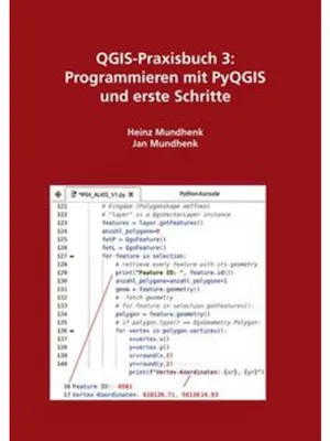 Immagine prodotto di QGIS-Praxisbuch 3: Programmieren mit PyQGIS und erste Schritte