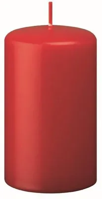 Produktbild von Stumpenkerzen Rot 130 x 70 mm, 4 Stück