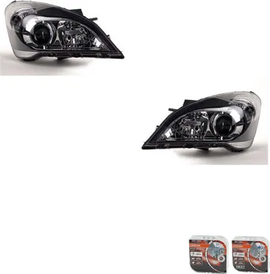 Productafbeelding van Koplampen + Osram Night Breaker Laser, geschikt voor Kia Cee'd Pro Ceed, set links en rechts, artikelnummers: 921011H070, 921011H170, 921011H500, 921021H070, 921021H170, 921021