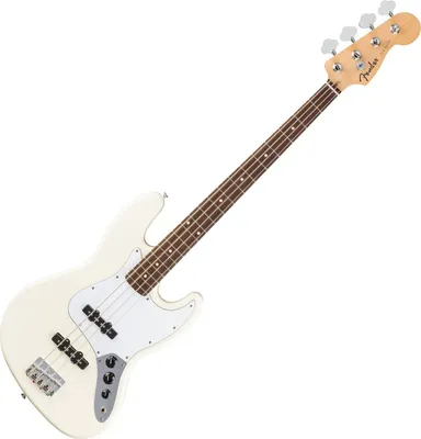 Produktbild von Fender Standard Jazz Bass LRL Olympic White E-Bass