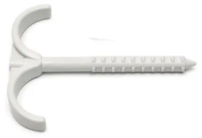 Produktbild von 50 x Dübelhaken 2x Ø32mm lang75mm Rohrklemme Rohrhalter Rohrschelle Rohrschelle