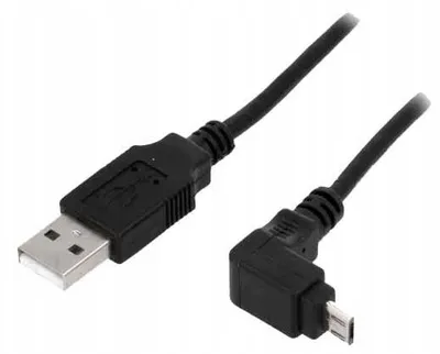 Produktbild von Goobay KAB133ABM.018K USB Kabel Micro USB 1.8m gewinkelt