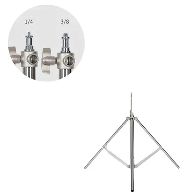Produktbild von Lichtstativ, höhenverstellbar, Edelstahlkonstruktion, Nur Stativ