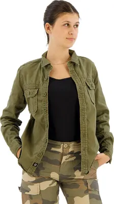 Image de Brandit Chemise à manches longues pour femmes Vintage
