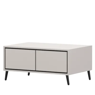 Produktbild von Couchtisch FRESCO, Wohnzimmer, Tisch Kaffeetisch 90 cm Kaschmir/Kaschmir