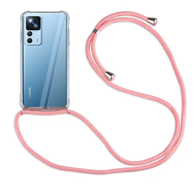 Produktbild von Handykette für Xiaomi 12T /12T Pro 5G Handyhülle mit Band Hüllel Handy Tasche Rosa