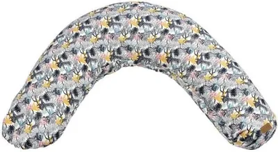 Image de Coussin de Grossesse et d'Allaitement Béaba Big Flopsy, Fleur de Coton, 180 cm, Jungle
