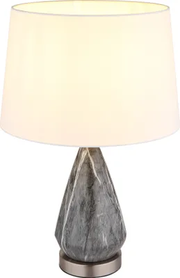 Obrázok produktu pre Globo Lighting stolová lampa kov matný nikel, 1x E27