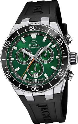 Produktbild von Jaguar Herren Uhr Silikonarmband schwarz D2UJ1021/2