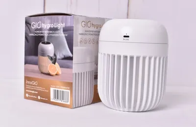 Obrázok produktu pre Zvlhčovač vzduchu GIOhygro s podsvietením biely