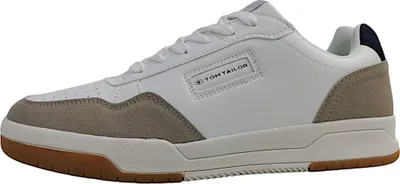 Image de Tom Tailor : Chaussures pour hommes, chaussures à lacets, couleur blanche, style décontracté