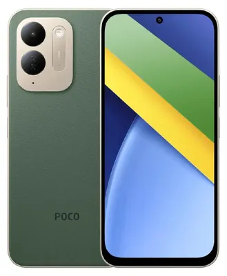 Image de Xiaomi POCO C95 Pro 4G, 6 Go de RAM, 128 Go de stockage, couleur vert (vert cuir), compatible Dual-SIM