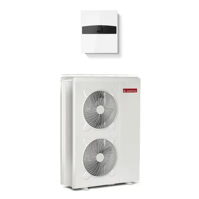 Obrázek produktu pro Síťové kompaktní tepelné čerpadlo vzduch/voda Nimbus Plus M s pomocnou elektrickou jednotkou Ariston 12 kW, třífázové