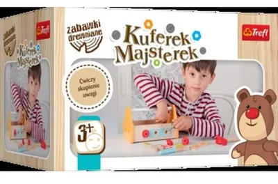 Image de Boîte À Jouets En Bois 60797 Trefl