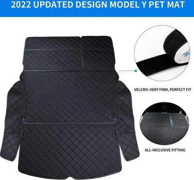 Produktbild von Famanu Kofferraummatte für Model Y - Wasserfest, kratzfest, für Tesla Model Y Zubehör