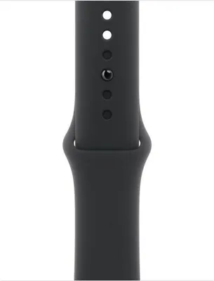 Produktbild von Apple MXLK3ZM/A, Band, Smartwatch, Schwarz, Apple, Apple Watch Models 38mm, 40mm, 41mm, 42mm, Fluor-Elastomer