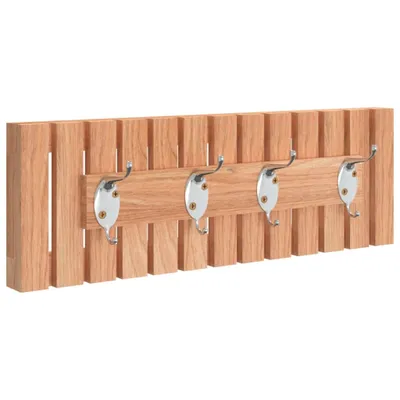 Obrázok produktu pre vidaXL Zábradlie na háčiky 42x8,5x14 cm masívne drevo orech