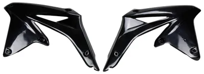 Obrázok produktu pre Kryt chladiča UFO PLAST, 2-dielny, kryt chladiča pre Suzuki RM-Z 450 cm³, modelové roky 2008 – 2017, farba: čierna