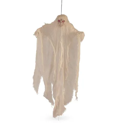 Produktbild von XXL Halloween Deko Skelett Totenkopf Hänger 80 cm Hoch Bewegliche Hände Karneval