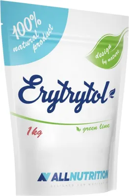 Zdjęcie produktu dla ALLNUTRITION Erytrytol 1000g słodzik substytut cukru bez kalorii