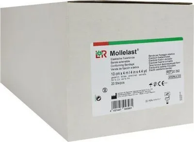 Zdjęcie produktu dla MOLLELAST 10CMx4m BIAŁY 14413, 20 sztuk BIN