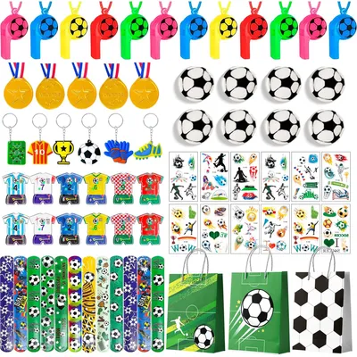 Productafbeelding van Solidchoice - Voetbal Cadeauset voor Kinderen met 96 Stukken