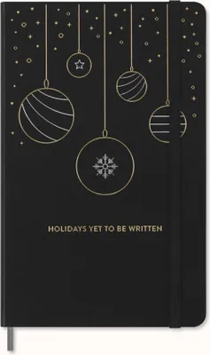 Produktbild von Moleskine Holiday Notizbuch, L/A5, Schwarz