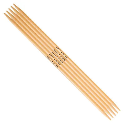 Produktbild von Addi Strumpfstricknadeln Bambus (501-7)