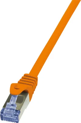 Immagine prodotto di Logilink Patchkabel CAT6A  S/FTP AWG26 PIMF  0,50m orange