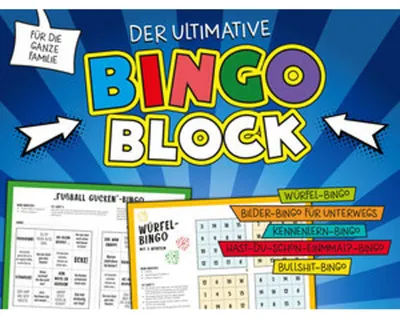 Produktbild von Der ultimative Bingo-Block für die ganze Familie